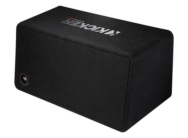 Kicker 43DCWR122 - Basskasse med dobbel CompR™ 12-tommer subwoofer